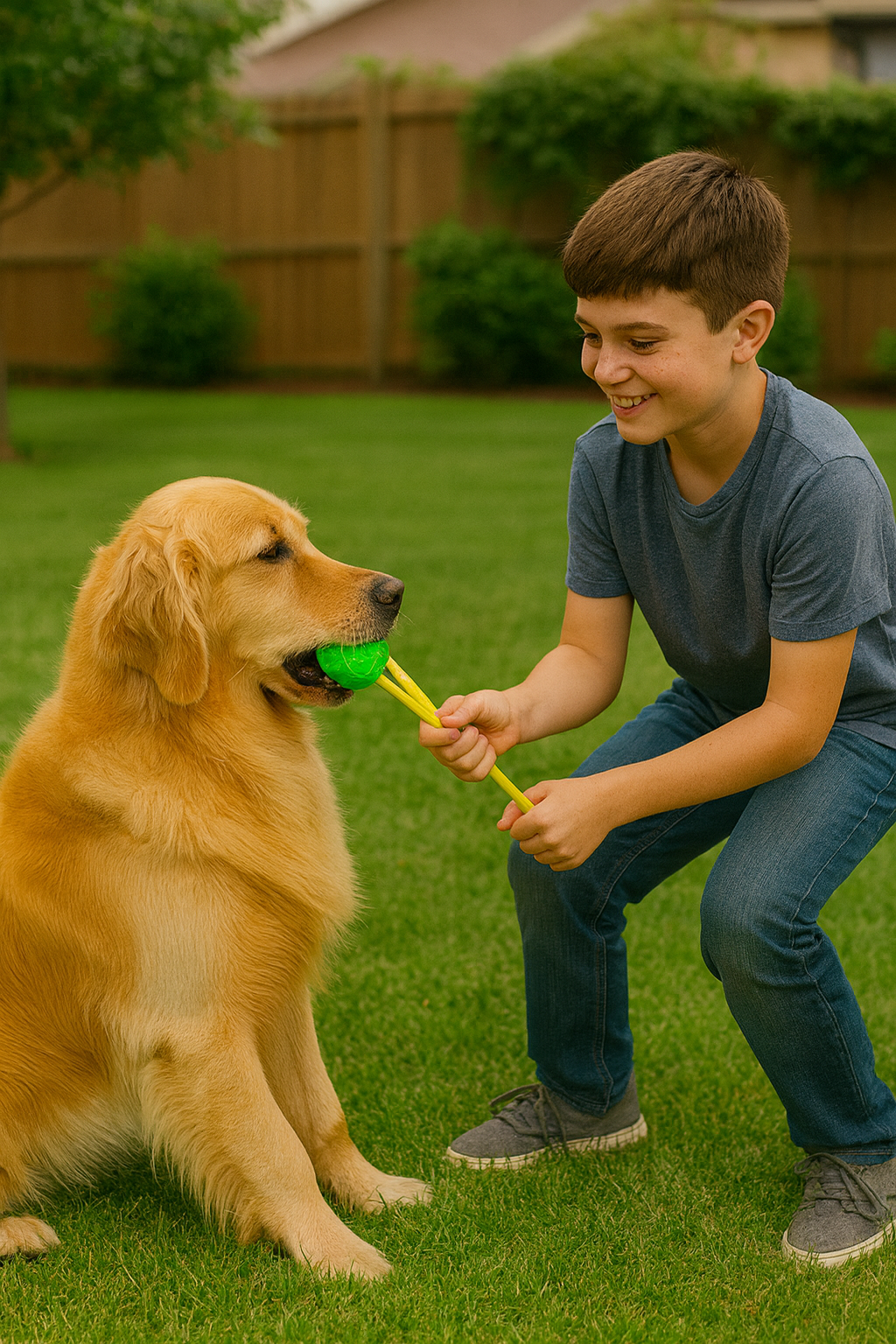BALL & ROPE TOY - Image 2